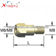 mig welding torch brass tip holder